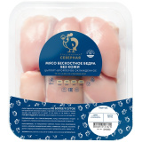 Мясо бедра без кожи цыпленка-бройлера 750г Северная 