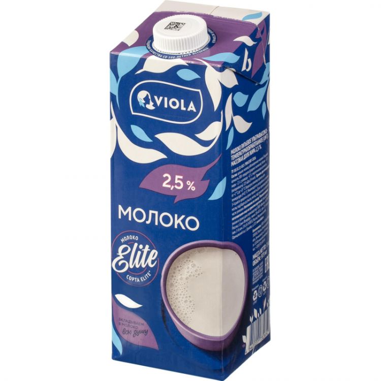 Молоко UHT 2,5% 1л   Молоко UHT 2,5% 1л