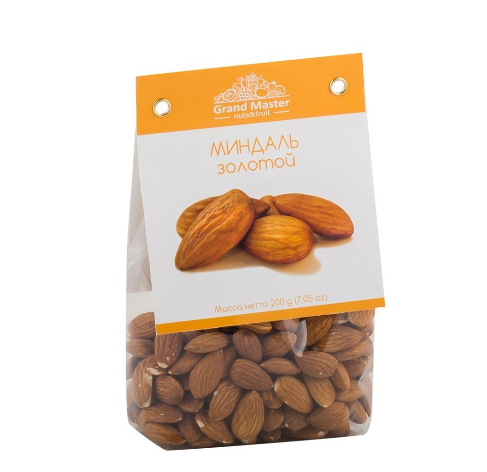 Миндаль золотой 200г Гранд Мастер   