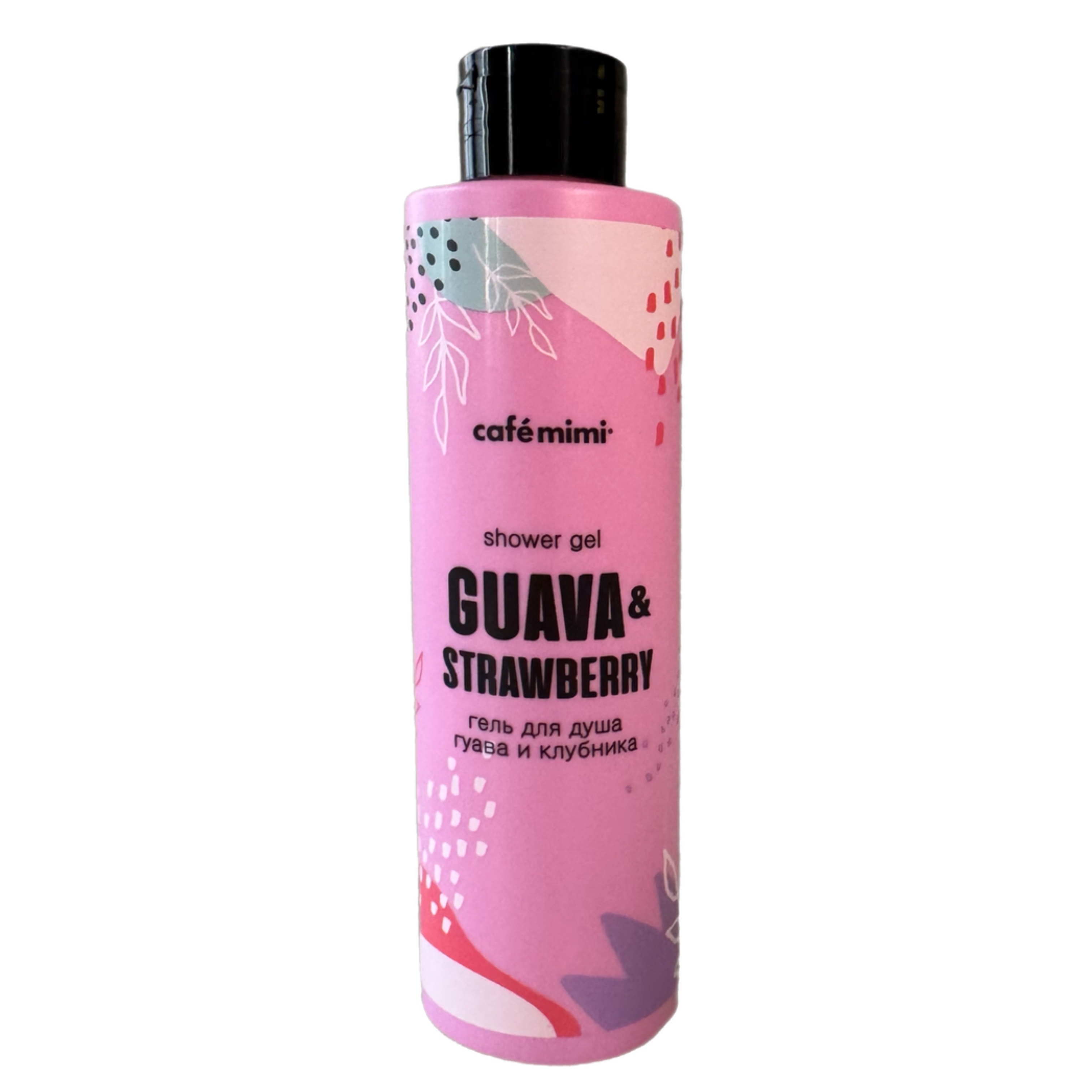 Гель д/душа Cafe Mimi Гуава и Клубника  300мл