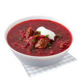 Борщ с говядиной 500г Свиристилева