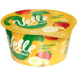 Продукт овсян.фермет.Велле клубника-банан 130г