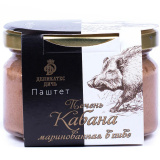 Паштет из Печени Кабана маринов.в пиве 200г Деликатес Дичь 