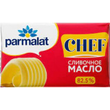 Масло слив. н/сол. Parmalat Chef 82,5% 180г  Масло слив. н/сол. Parmalat Chef 82,5% 180г
