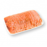 Лосось с/с филе с укропом кг (нарезка)