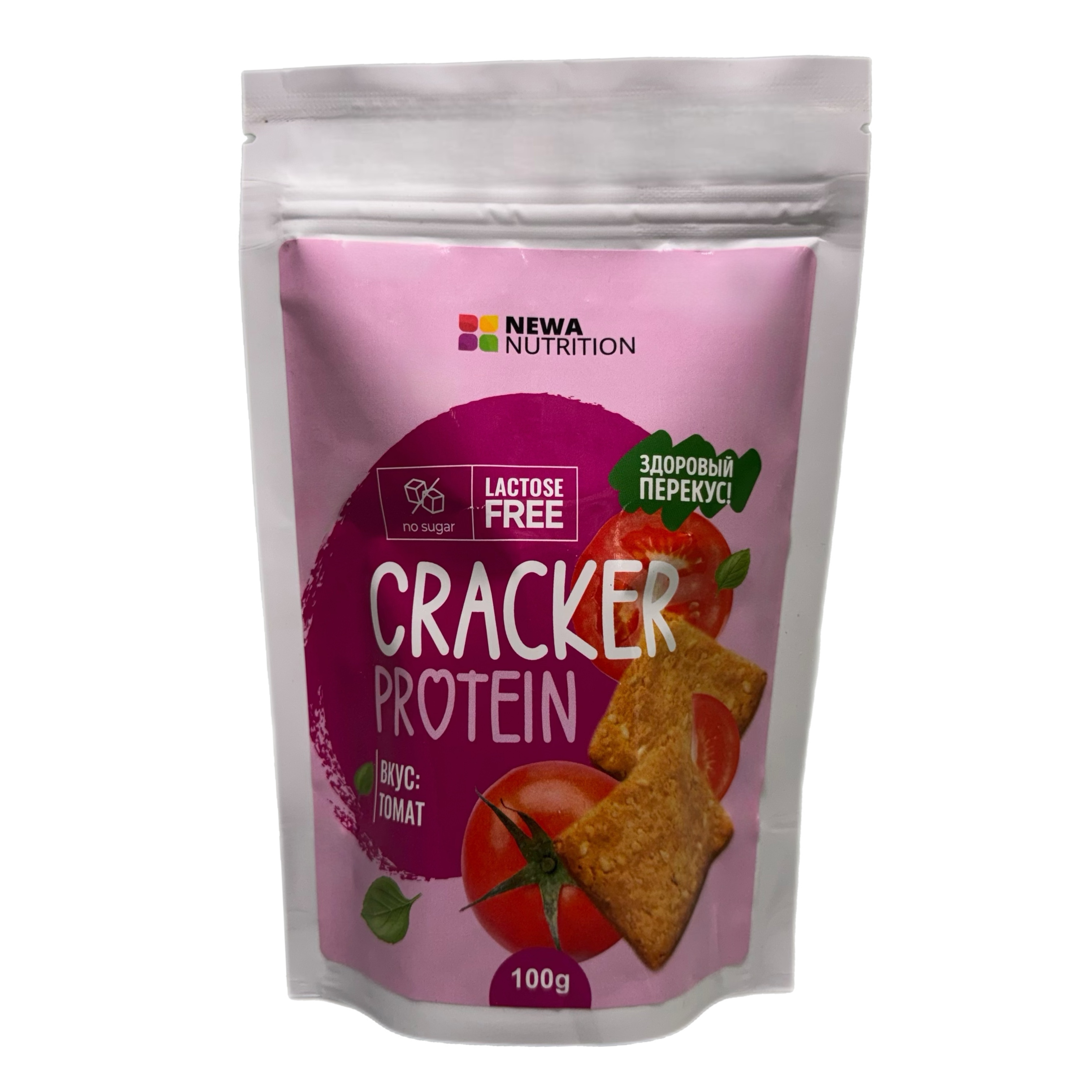 Печенье крекер со вкусом томат 100г NEWA NUTRITION