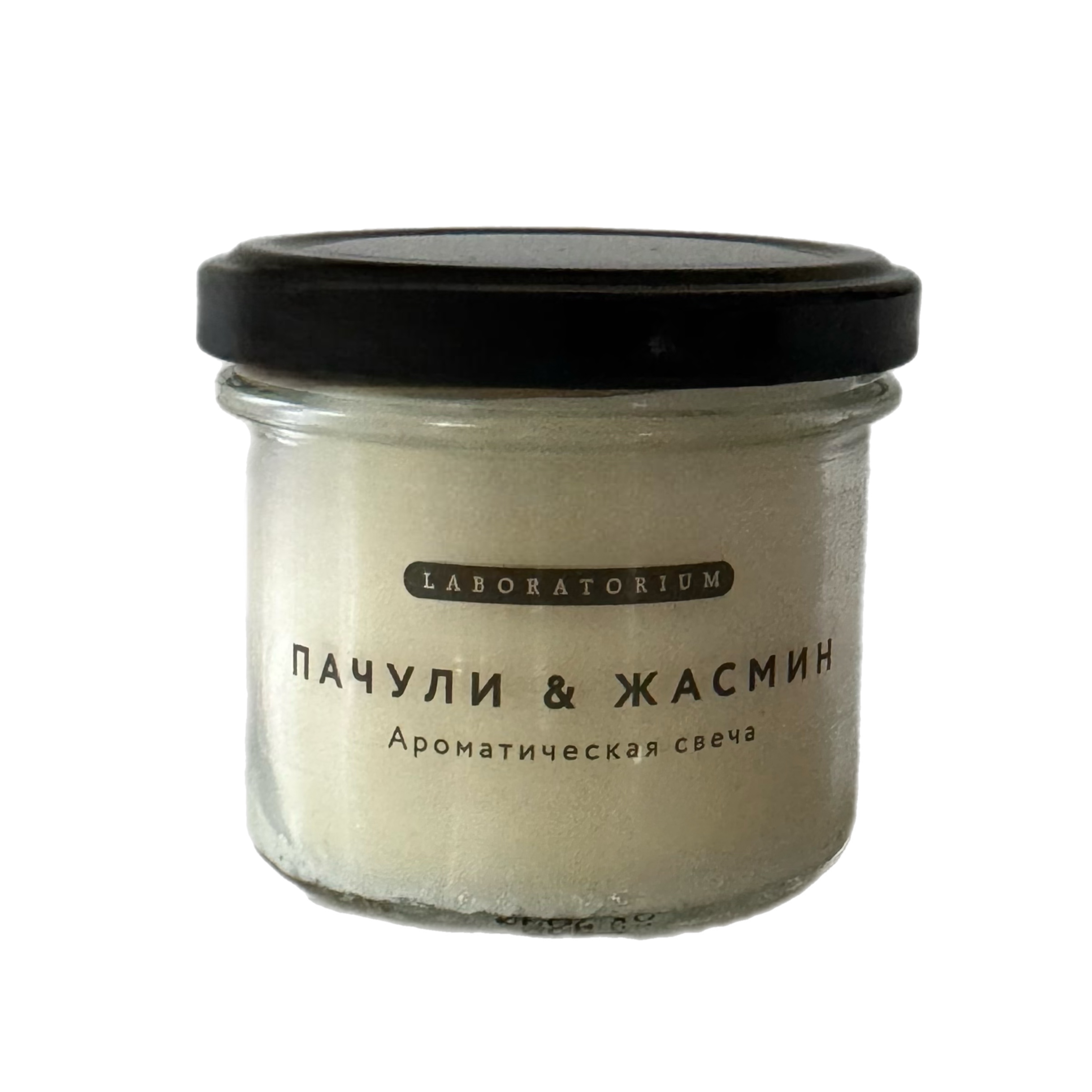 Свеча ароматическая (пачули&жасмин)100мл Laboratorium