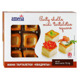Тарталетки Америя мини квадраты (12шт) 60г