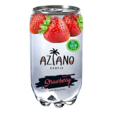 Напиток газированный Азиано Клубника 350мл пэт