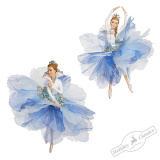 Украшение Балерина "Баттерфляй" асс. из 2-х, 12,5х10х16,5 см 248082