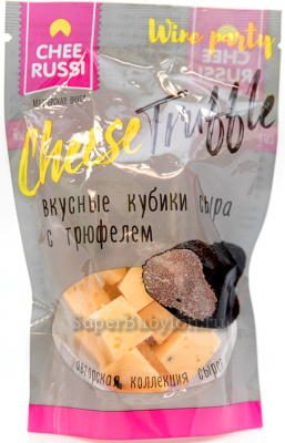 Сыр п/твердый Салями с трюфелем 45% 100г ТМ Cheerussi 