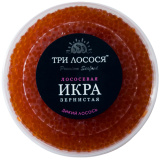 Икра лососевая  зернистая   (кижуч) 250г  пл/б