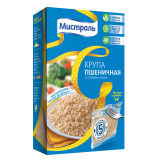 Крупа Пшеничная Мистраль 5*80г пакет д/варки