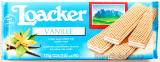 Вафли LOACKER хрустящие с ванильной начинкой 175г 