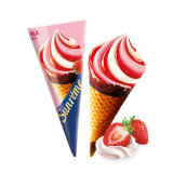 Мороженое Санрем КлубникаСливки 73г (120мл)