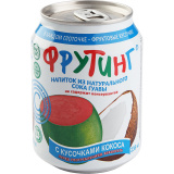 Напиток Фрутинг 238мл ж/б гуава с кус.кокоса 
