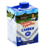 Сливки Домик в деревне 10% 200мл  Сливки Домик в деревне 10% 200мл