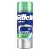 Гель д/бритья Gillette Series д/чувствительной кожи  с алоэ 75мл Гель д/бритья Gillette Series д/чувствительной кожи  с алоэ 75мл
