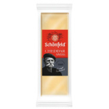 Сыр Чеддер Swiss Schonfeld 53% 150г кусок