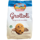 Печенье Гротолли шоколадные капли 400г Divella