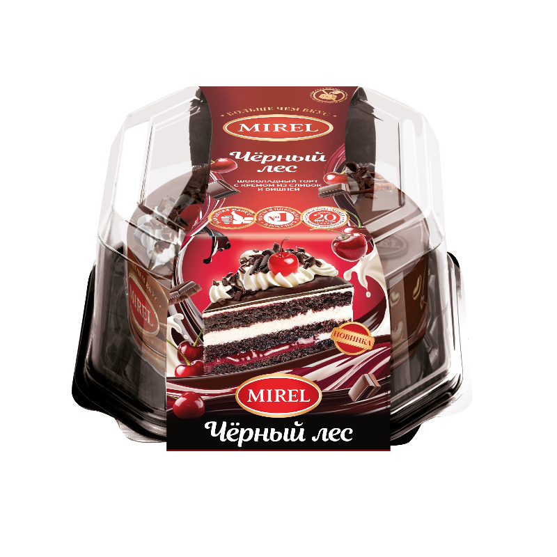 Торт Черный лес 720 г Мирэль