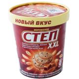 Мороженое Степ ХХL сливоч,с арахис.и сол,карамелью 333г ст/бум  Мороженое Степ ХХL сливоч,с арахис.и сол,карамелью 333г ст/бум