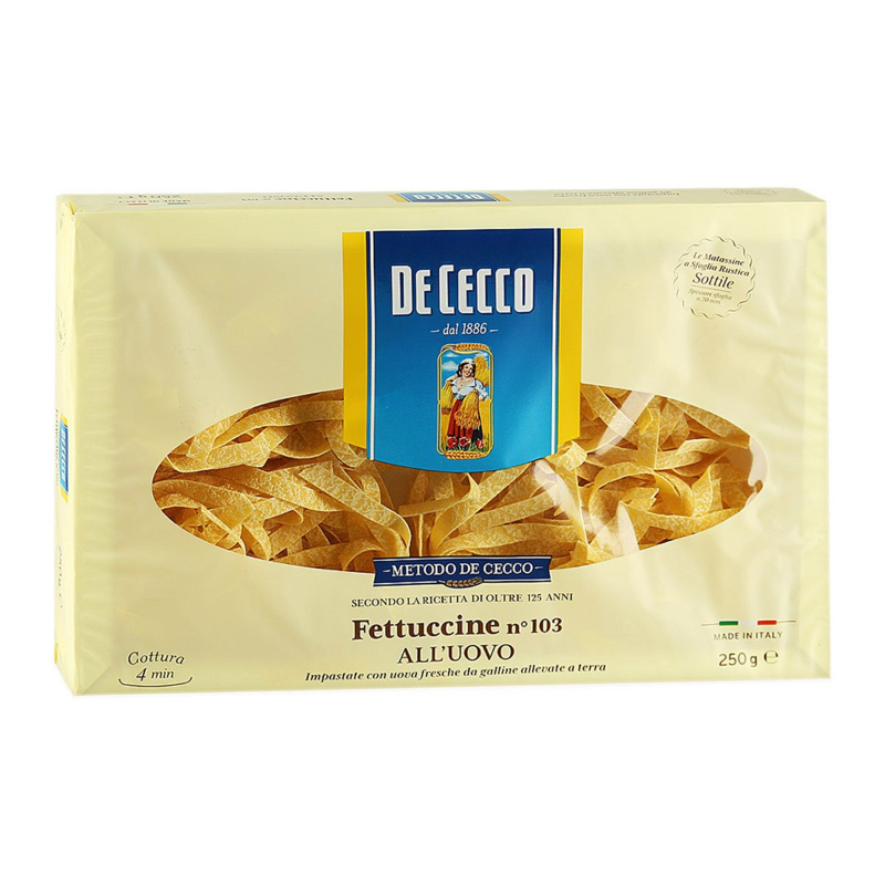 Мак.изд.Феттучини №103 250г Де Чекко