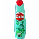 Средство чистящее универс.600г Зел.чай и лайм Санита