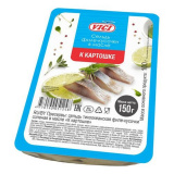 Сельдь филе-кусочки в масле К картошке VICI 150г 