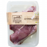 Стейк Стриплойн говяжий охл Blak Angus 320 г Мираторг 