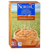 Хлопья Нордик гречневые 550г 
