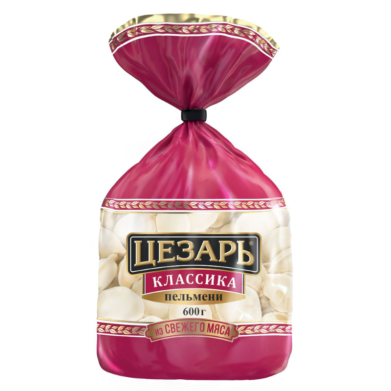Пельмени Цезарь Классика 600 г 