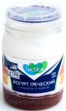 Йогурт Греческий инжир/курага 3% 190г Lactica пэт/банка