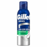 Пена д/бритья Gillette Series успокаивающая 200мл Пена д/бритья Gillette Series успокаивающая 200мл
