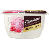 Продукт творожный Даниссимо Малиновый пломбир 5,6% 130г 