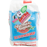 Мороженое Семейное ваниль пломбир 450г Чистая линия 