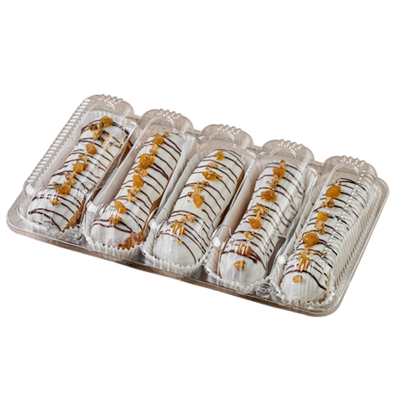 Пирожное Эклер глазир. с карам. грушей и сыром 60г