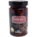 Оливки Федеричи Каламата с косточкой 300г Оливки Федеричи Каламата с косточкой 300г