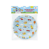 Тарелки Paterra Транспорт 180мм 6шт  401-880 