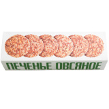 Печенье Полет Овсяное 5злаков Класс.СССР на слив. масле 250г  Печенье Полет Овсяное 5злаков Класс.СССР на слив. масле 250г