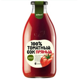 Сок Здраво Томатный Пряный 100% 0,75л 