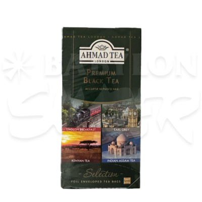 Чай Ахмад Чайное Ассорти черного чая 4 вкуса 24*2г 