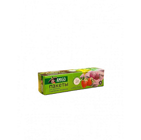 Пакеты д/заморозки/хранения с замком 19*22 см 20шт AMIGO