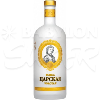 Водка Ладога Царская Золотая 40% 1л  Водка Ладога Царская Золотая 40% 1л