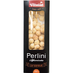 Сыр Перлини копченый 40% 100г VITALAT Мега-Мастер 