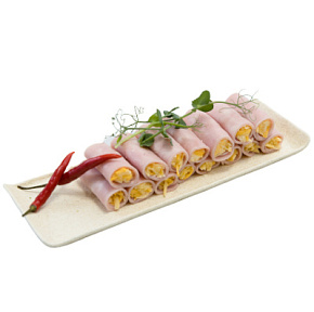 Рулетики с ветчиной и сыром кг СП КУЛИНАРИЯ