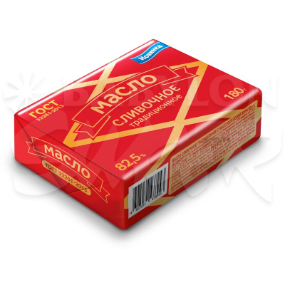 Масло слив.Традиционное 82,5% 180г