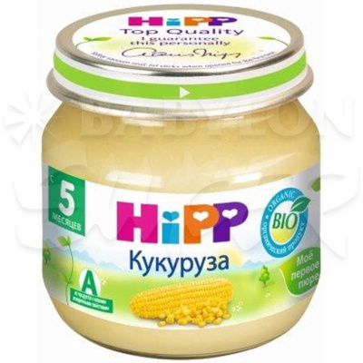 Пюре Хипп Кукуруза 80 г  БИО