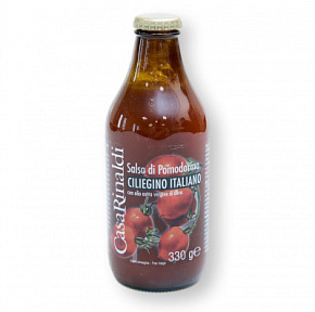 Соус из помидорчиков Черри с базиликом и сельдереем 330г Casa Rinaldi