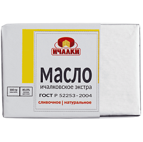 Масло Ичалковское Экстра 80% 180г  